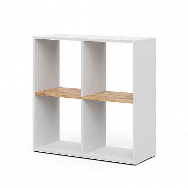 Vicco DĚLICÍ STĚNA Tetra Bílý/zlatý dub 72 x 72.6 cm