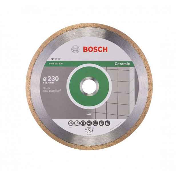 Bosch - Diamantový řezný kotouč na dlaždice a obklady 230x25,4 mm 2608602538