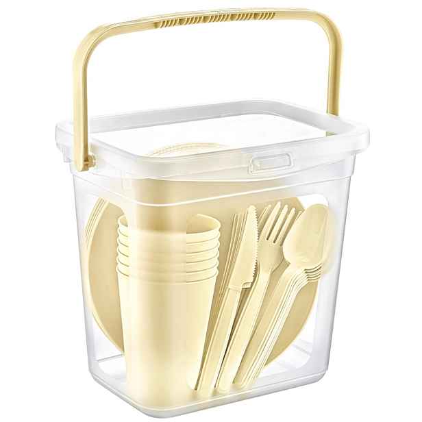 PROHOME - Piknikový set 31ks různé barvy