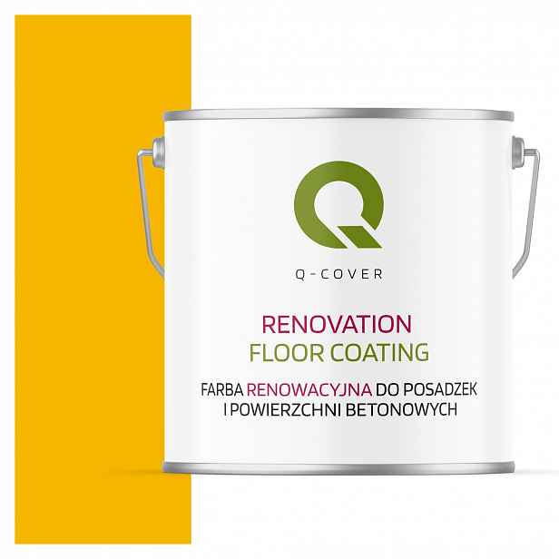 Barva Pro Renovaci Podlah Z Betonu Žlutá Kadmiová Ral 1021 Polomat 5L