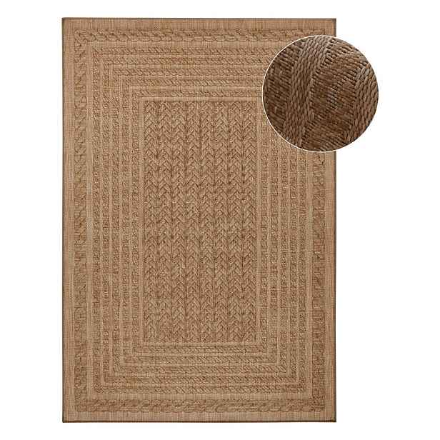 Hnědý vnitřní a venkovní koberec 80x150 cm Limonero – Hanse Home