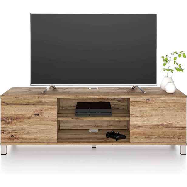 Skříň Rtv Mobili Fiver Rachele Dub Rustikální 150 CM Vyrobená V Itálii