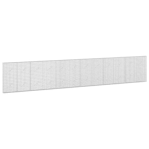 vidaXL Gabion s drátem 5 mm a síťkou 5x5 cm 600x10x100 cm