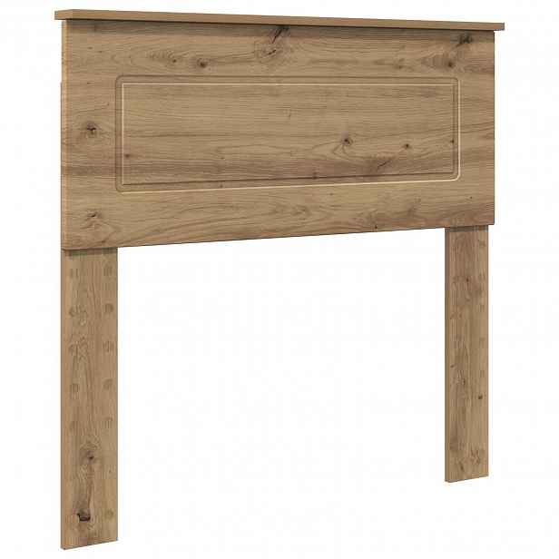 vidaXL Čelo postele Artisanový dub Kompozitní dřevo