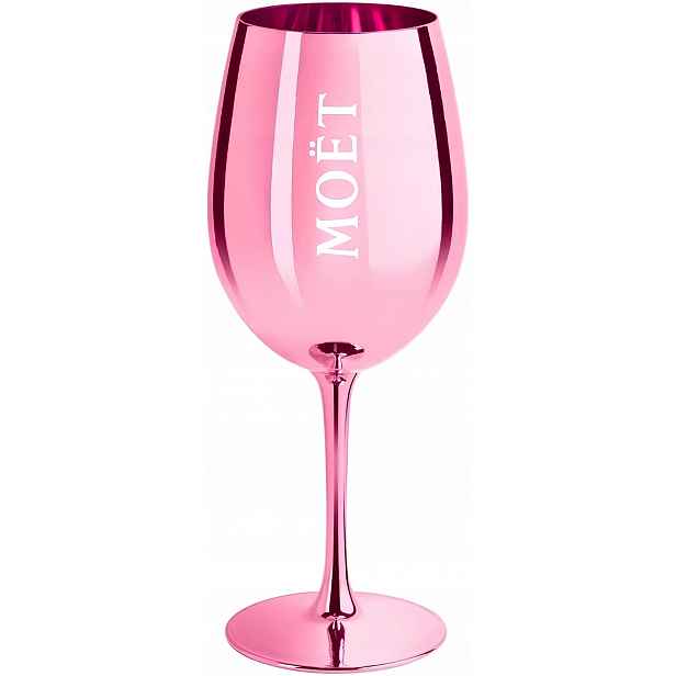 Sklenička Moët & Chandon Ibiza 1 ks Luxusní růžový zlatý pohár na šam