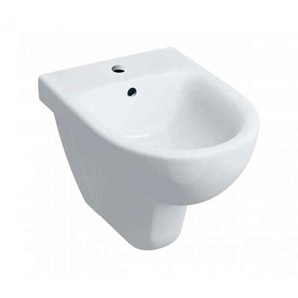 Geberit Selnova - Závěsný bidet, otvor pro baterii, bílá 500.264.01.7