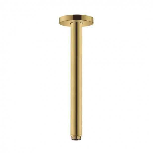 Hansgrohe - Přívod od stropu S 30 cm, leštěný vzhled zlata 27389990
