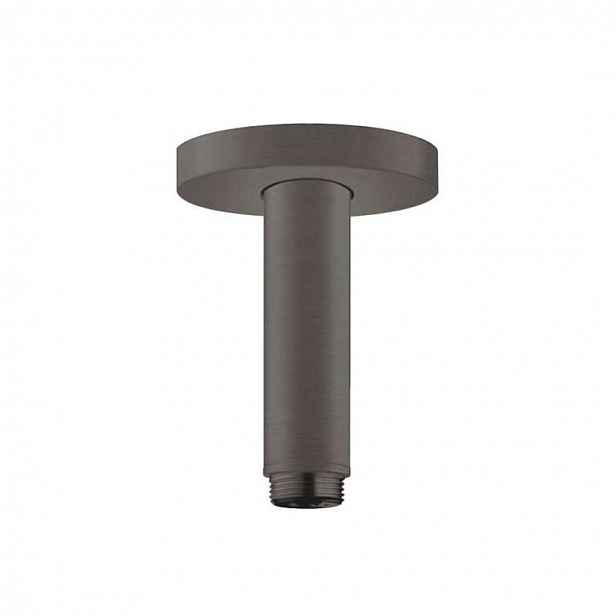Hansgrohe - Přívod od stropu S 10 cm, kartáčovaný černý chrom 27393340