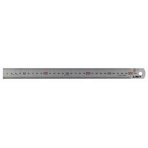 Měřič z kalené nerezové oceli Limit 600x30x1,2 mm