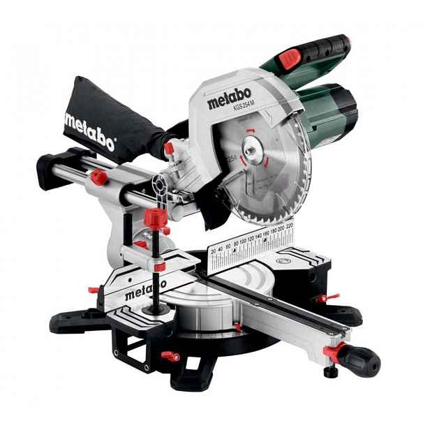 Metabo - Kapovací a pokosová pila 254 mm, 1450 W, s pojezdem 613254000