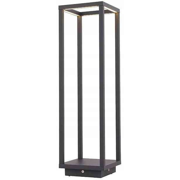 Zahradní lampa Symmetry Černá 7W 3000K IP54 pro venkovní stojící zahradu