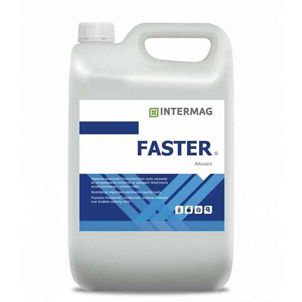 Faster 5l Adjuvans protipěnivý přípravek Intermag