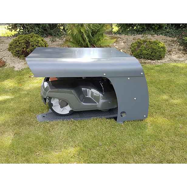 Garáž robotických sekaček Robot Protect A 65 x 65 x 40 cm (antracit-šedá)