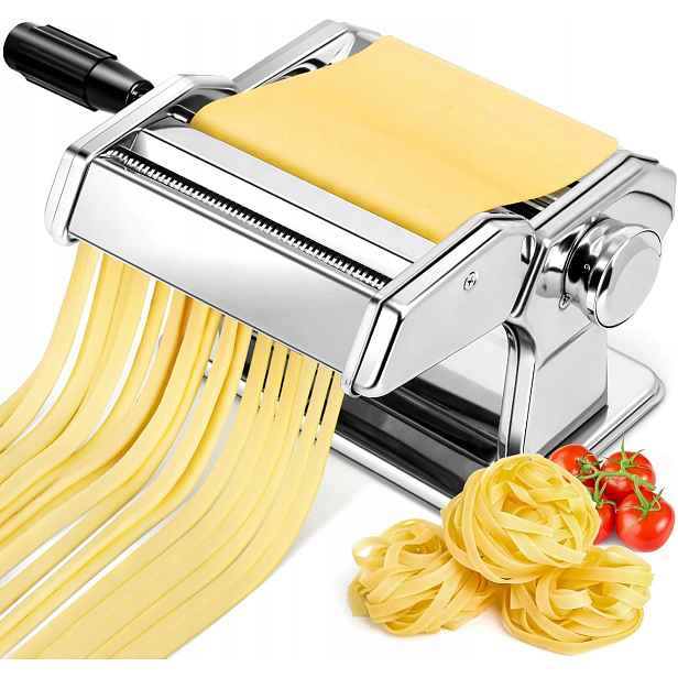 Ocelový Strojek Na Těstoviny Velký Knedlík Lasagne Spaghetti Linguine 3V1