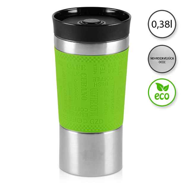 Peterhof PH-83421 Termohrnek 380 ml, zelený