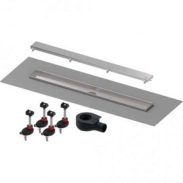 Tece TECEdrainline set sprchového žlabu s oboustranným roštěm "2 v 1", 700 mm 640726