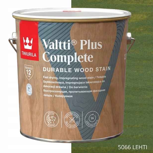 Tikkurila Lakovací Hmota Valtti Plus Complete 2,7 L, Barva 5066 Lehti