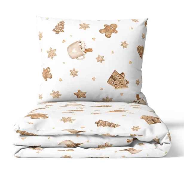TOP Bavlněné povlečení ROYAL 140x200+70x90 Perníčky