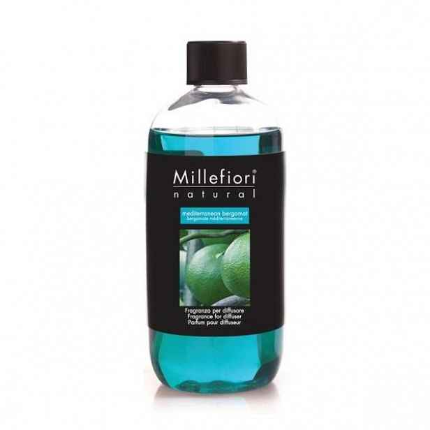 Millefiori Difuzér NATURAL náplň Meditarranean Bergamot 250 ml