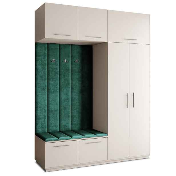MASSENO MODERNÍ PŘEDSÍŇOVÁ SESTAVA REMA, 180/240/60 cm, kašmírová