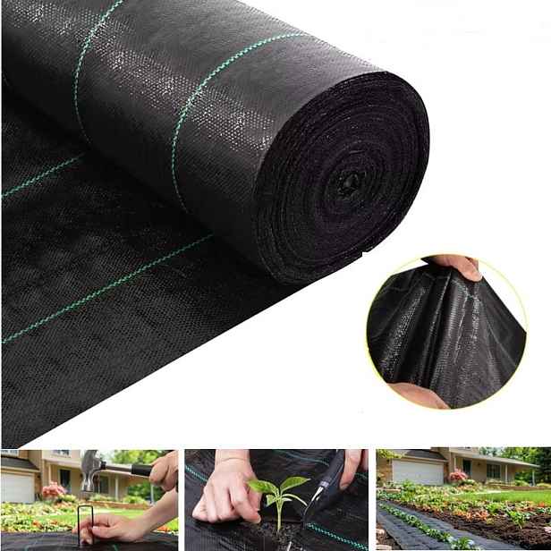 Agrotkanina Agrotextilie Proti Plevelu Černá Uv 2X25 m 90 g/m²