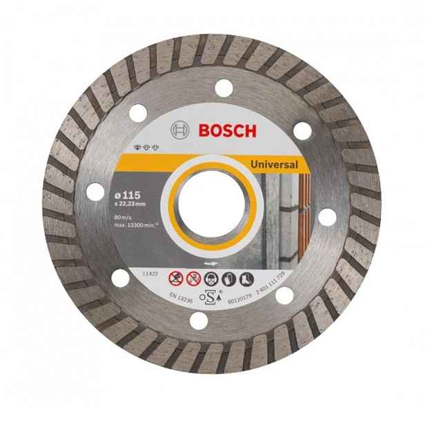 Bosch - Diamantový řezný kotouč na stavební materiály 115x22,23 mm 2608602393
