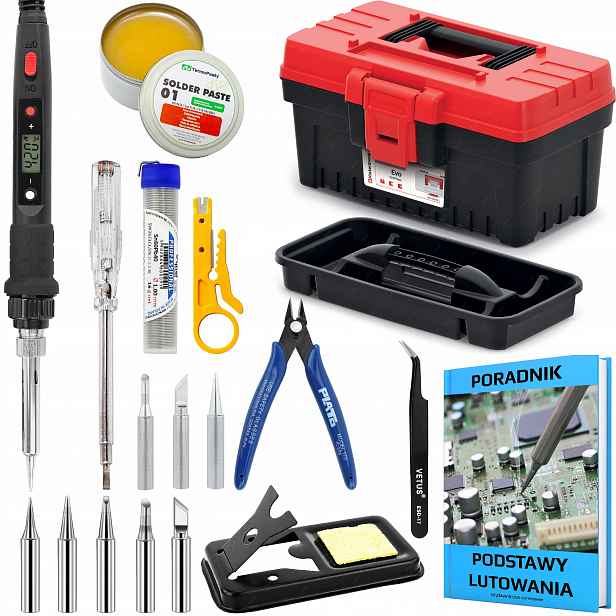 Přesná Páječka 80W Nový Model Box Pro Elektroniku Příslušenství 19EL