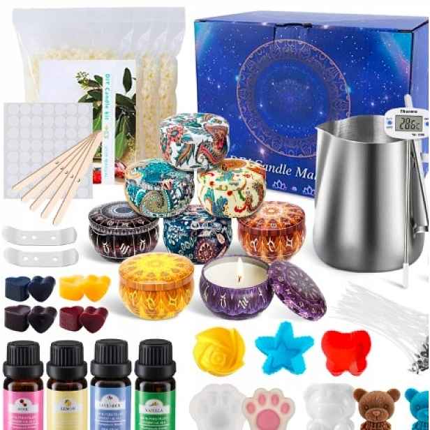 Sada Na Výrobu Svíček Diy Kreativita, Relaxace A Hotový Dárek