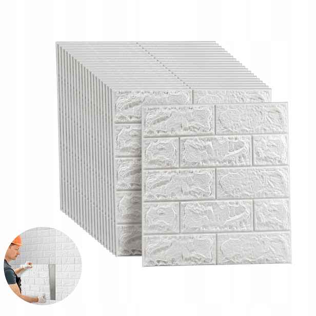 Samolepící Nástěnné Panely Cihlová Tapeta Zeď Nástěnný Panel 3D Panely 50x