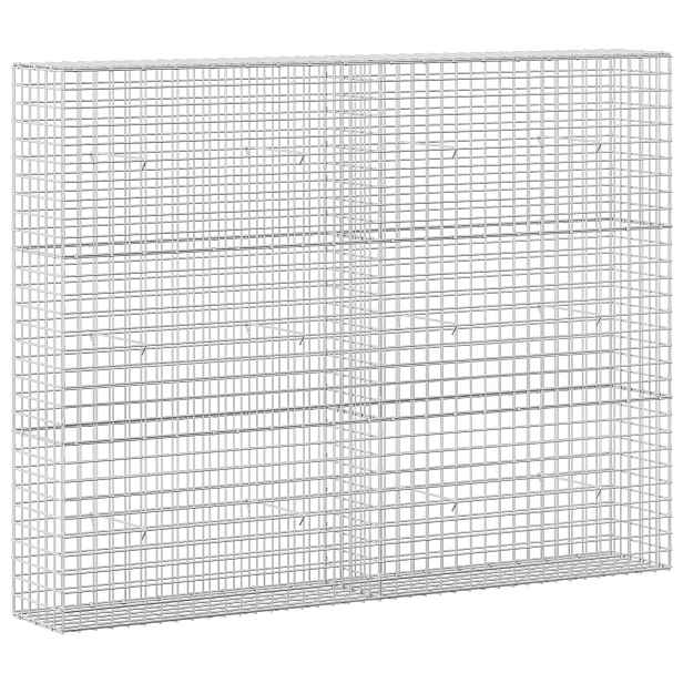 vidaXL Gabion s drátem 5 mm a síťkou 5x5 cm 200x30x150 cm