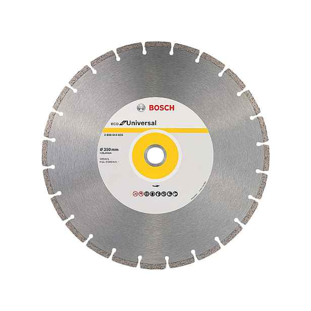 Bosch Diamantový Kotouč Universal 350 x 25,4 mm Segmentová betonová kostka