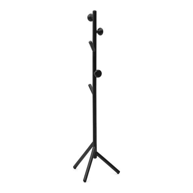 Černý věšák z bukového dřeva 46x170 cm Nadue – Kave Home
