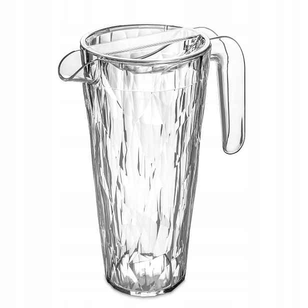 Džbán na vodu Club Pitcher, superglas, 1,5l, Koziol