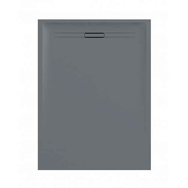 Geberit Sestra - Sprchová vanička 120x80 cm, šedá 550.264.00.2