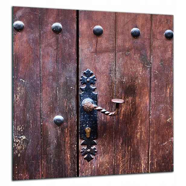 Skleněná Ochranná Deska Panel Lepidlo 60x65 Dřevo Tvrzené Sklo