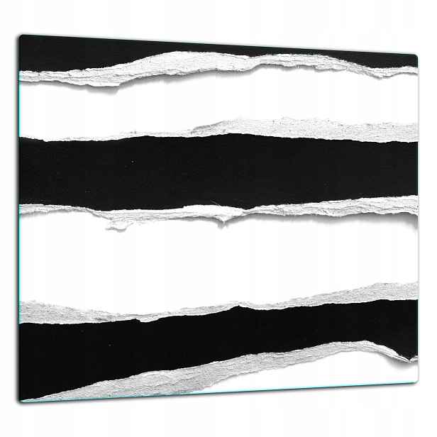 Skleněná Ochranná Deska Panel Lepidlo 65x60 Zebra
