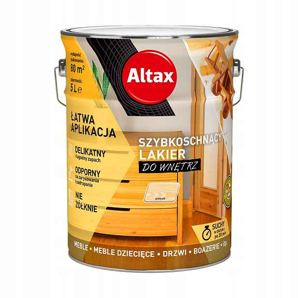 Altax Rychleschnoucí Lak 5 L Bezbarvý Lesk