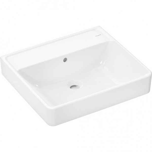 Hansgrohe Xanuia Q umyvadlo 55x48 cm bez otvoru pro baterii, s přepadem 60239450