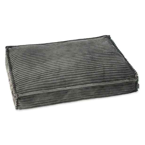 Tmavě šedá matrace pro psa 80x50 cm Dog Fantasy Stripe – Plaček Pet Products