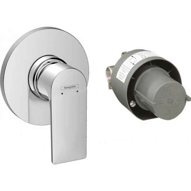 Sprchová baterie Hansgrohe Rebris E včetně podomítkového tělesa chrom 72658000