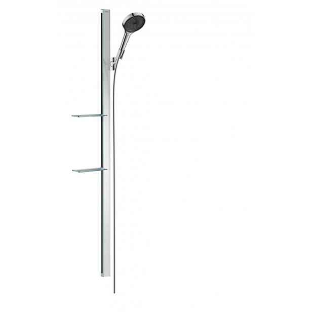 Hansgrohe Rainfinity - Sada sprchové hlavice 130, 3jet, tyče 150 cm a hadice, chrom 27673000