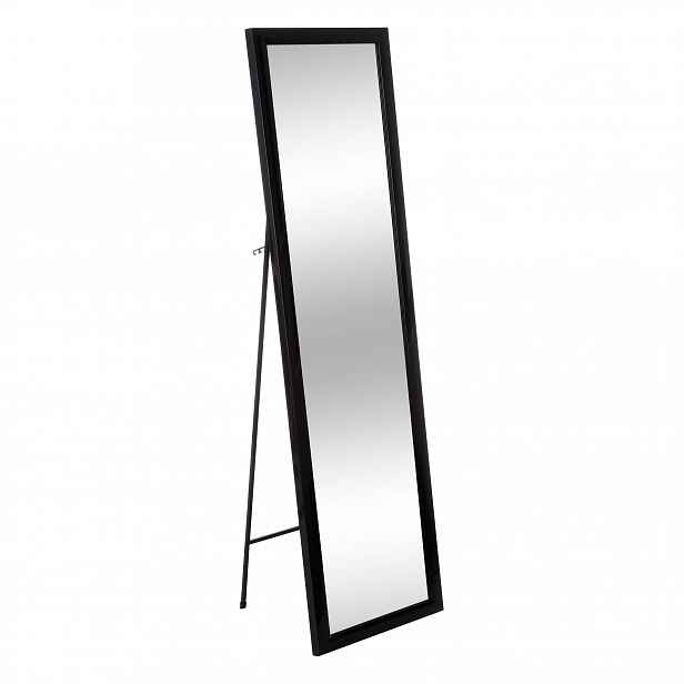 Zrcadlo černé 35x125 cm, ozdobné, velké, stylové
