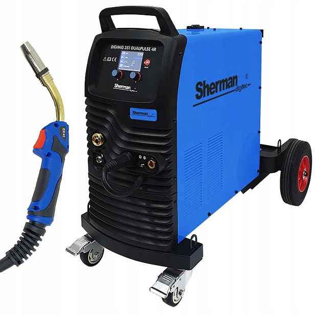 Svařovací Stroj Migomat Sherman 351 Digimig Dual Pulse 4R Synergie Mig/mag Mma Alu