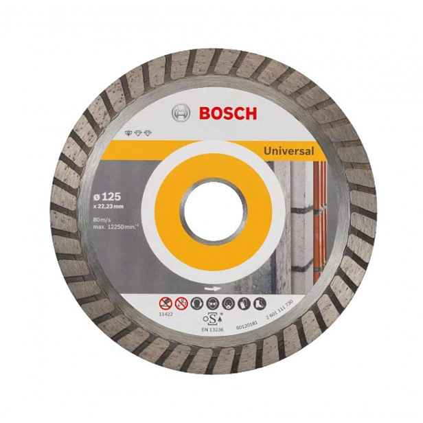 Bosch - Diamantový řezný kotouč na stavební materiály 125x22,23 mm 2608602394