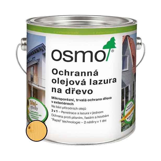 Lazura olejová ochranná Osmo 710 pinie 0,75 l