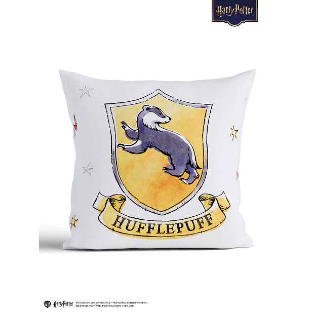 MKLuzkoviny.cz Povlak na polštář mikroplyš Harry Potter 40 × 40 cm - Mrzimor bílé