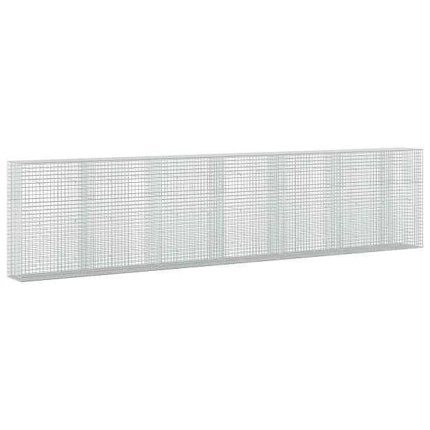 vidaXL Gabion s drátem 5 mm a síťkou 5x5 cm 650x50x150 cm