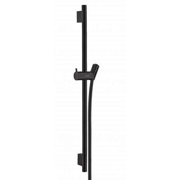 Hansgrohe Unica'S - Sprchová tyč 65 cm se sprchovou hadicí, matná černá 28632670