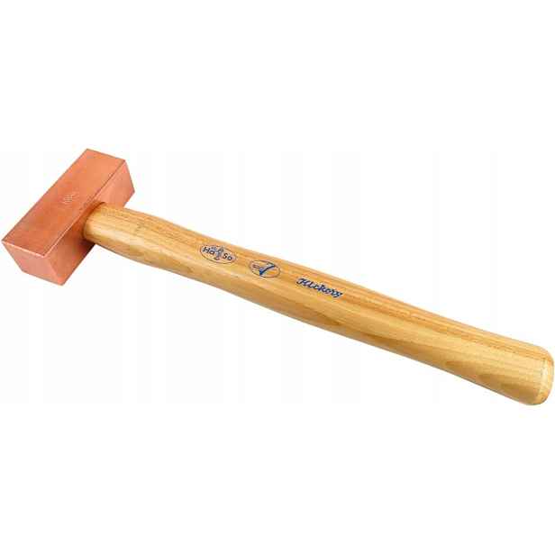 Měděné kladivo 500g s topůrkem z hikoru 310mm