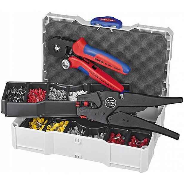 Sada pro lisování kabelových dutinek, kleště dutinky, 97 90 10 Knipex